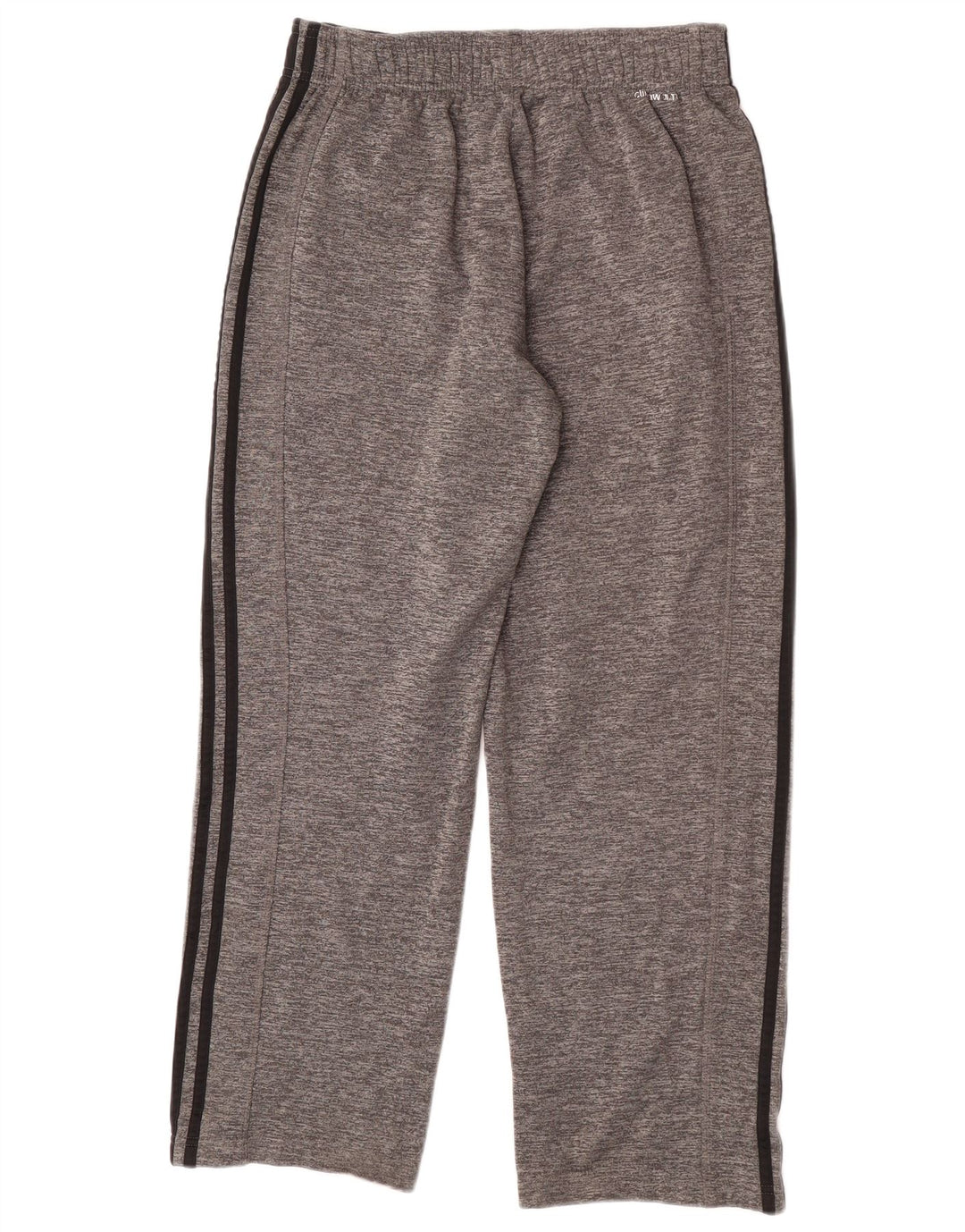 Calça de treino masculina Adidas Climawarm cinza médio poliéster manchado
