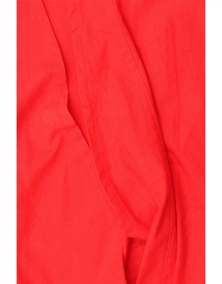 Conjunto de saia feminina vintage de 2 peças IT 42 médio W28 vermelho