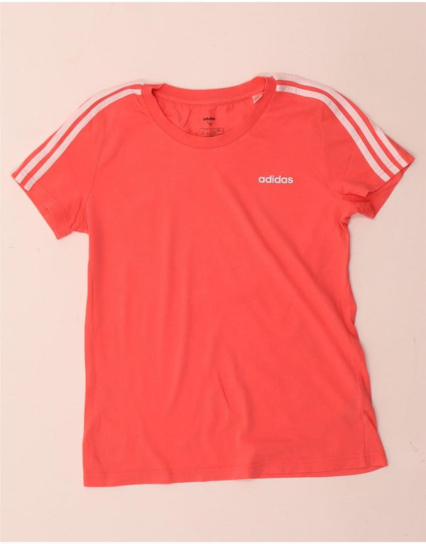 Adidas Camiseta Feminina Top UK 12/14 Médio Algodão Vermelho