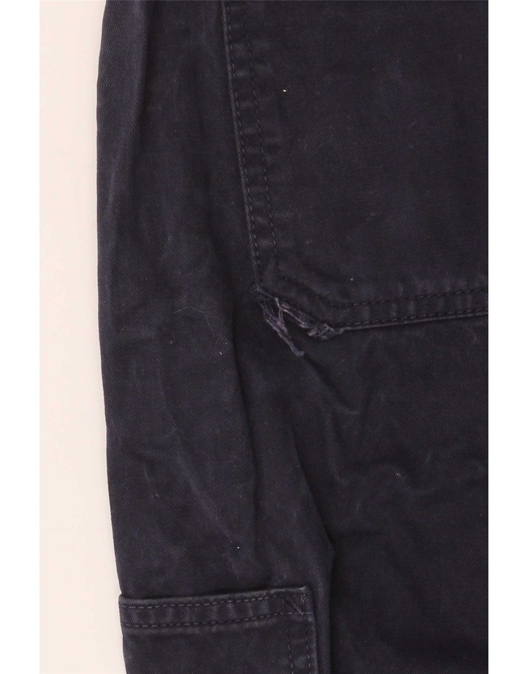 Calça cargo reta masculina Guess W32 L32 azul marinho