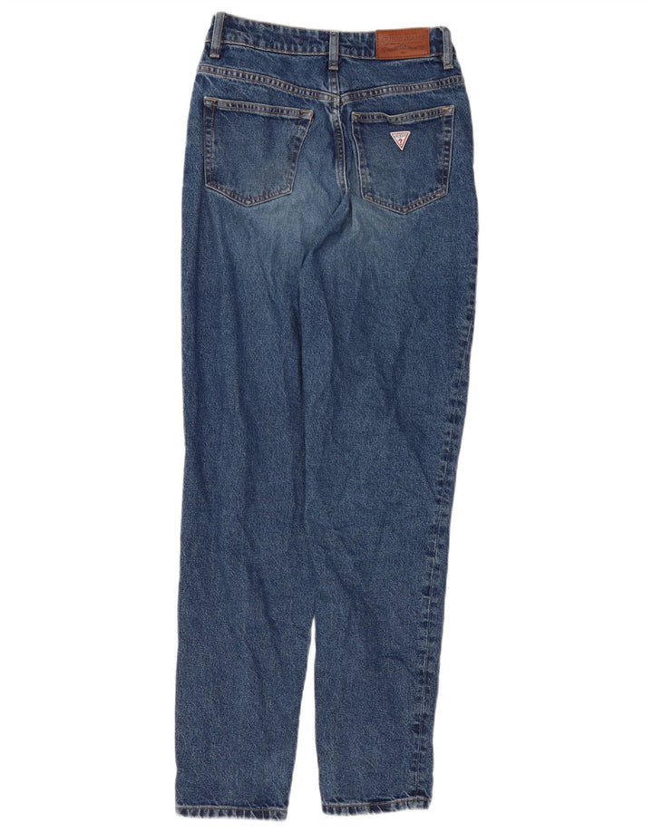Guess Jeans Cônico Feminino W25 L29 Azul Algodão