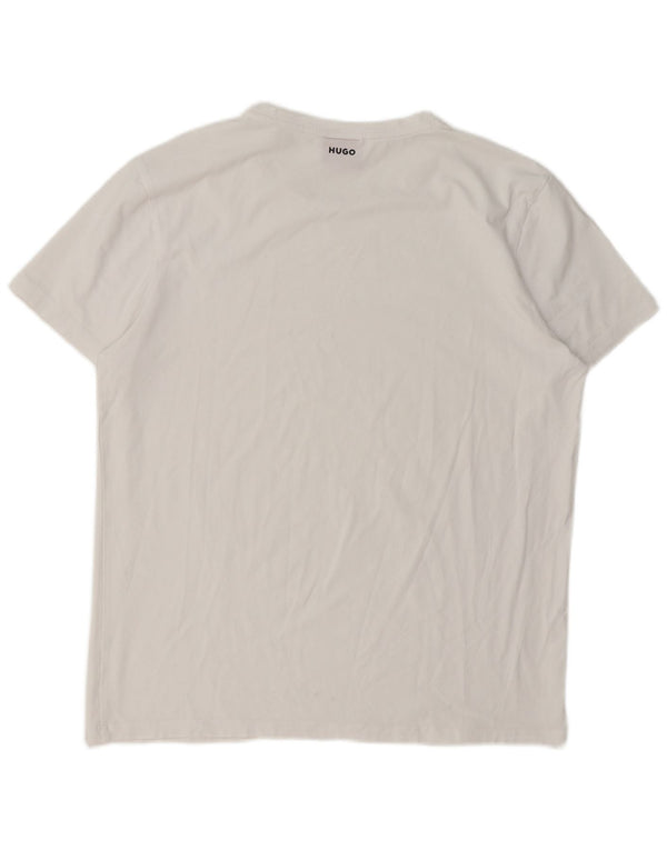 Camiseta masculina Hugo Boss XL branca