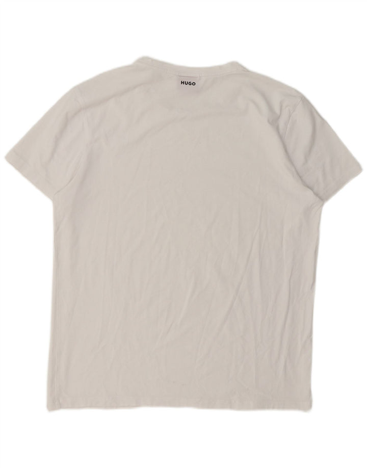 Camiseta masculina Hugo Boss XL branca