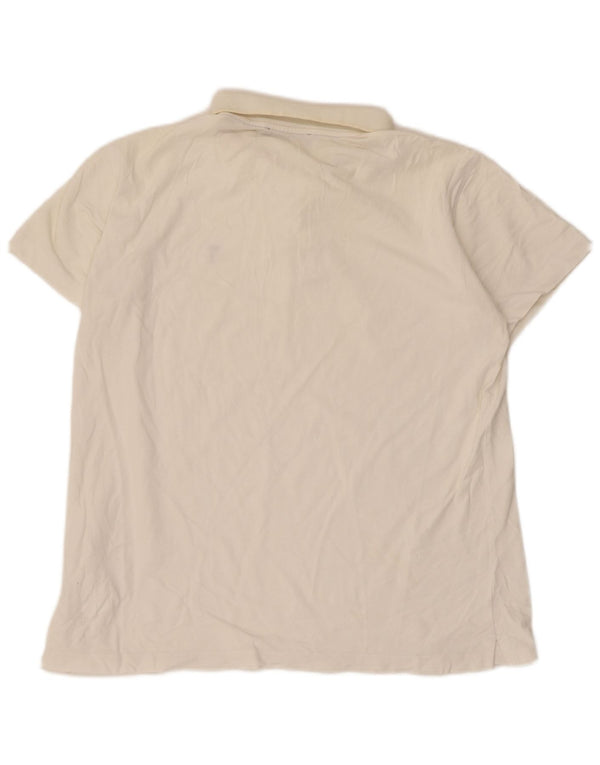 Camisa polo masculina Trussardi Jeans XL off white algodão