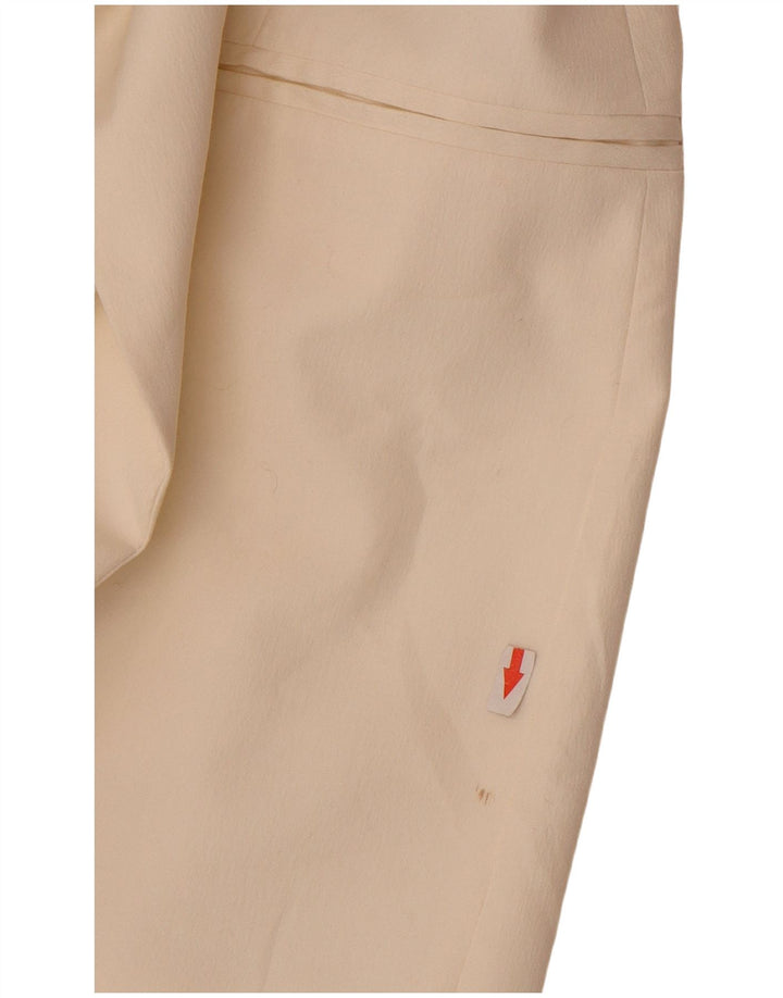 Jaqueta Blazer Feminina Sportstaff IT 46 Grande Poliéster Branco