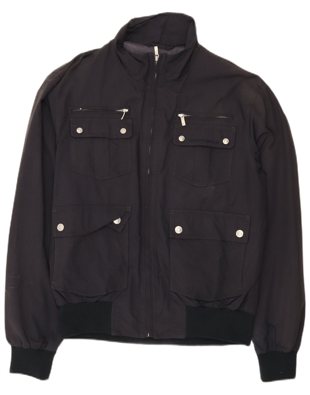Jaqueta utilitária masculina North Sails UK 40 grande azul marinho poliamida