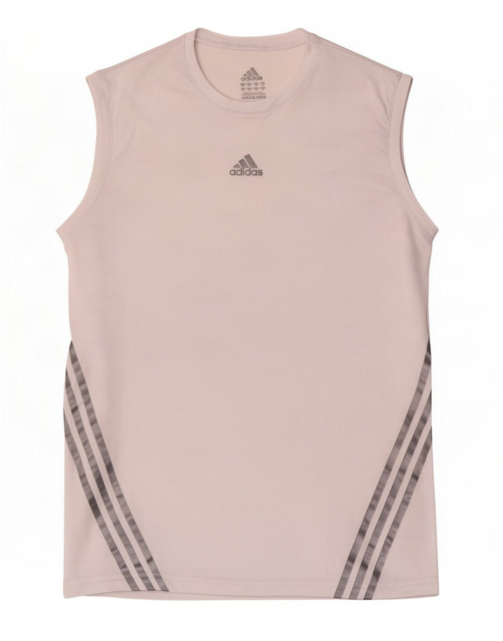 Adidas Mens Climacool Vest Top Médio Branco
