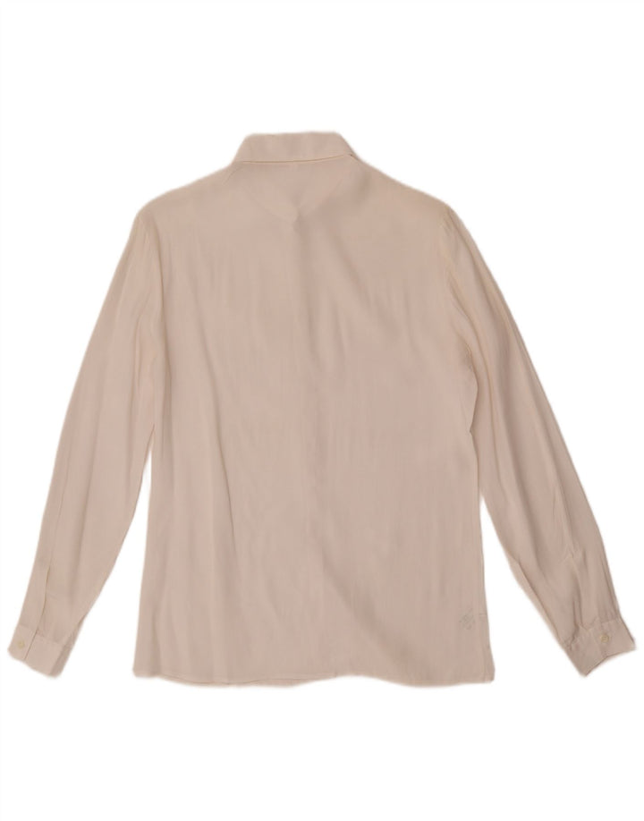 Camisa feminina Confezioni Di Lusso IT 42 acetato branco médio