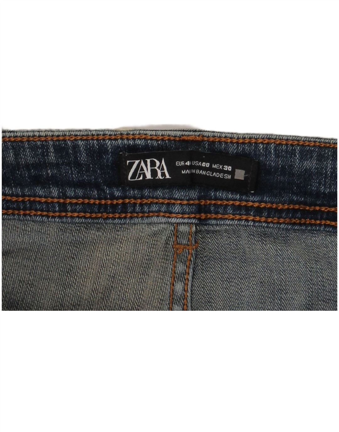 Calça jeans skinny feminina Zara EU 40 médio W30 L28 azul