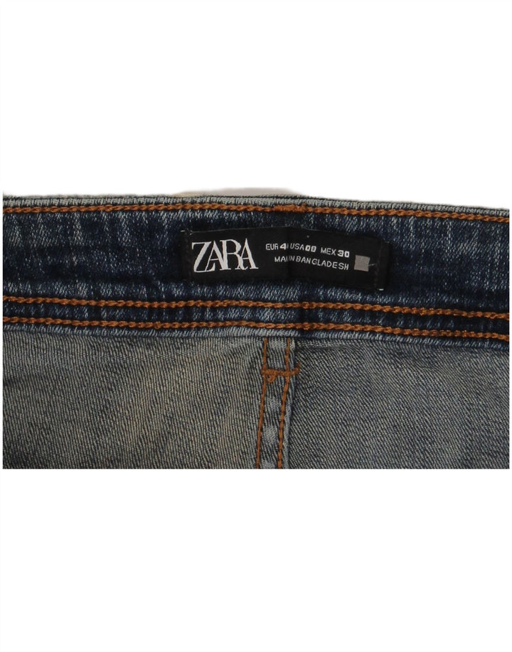Calça jeans skinny feminina Zara EU 40 médio W30 L28 azul