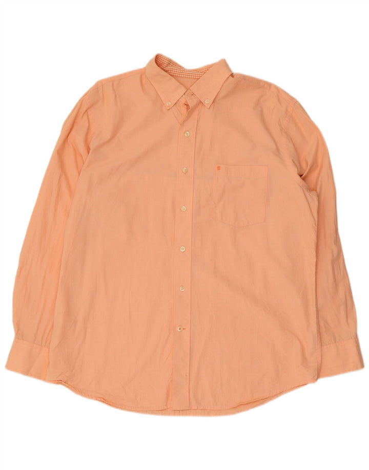 Camisa masculina Izod grande laranja