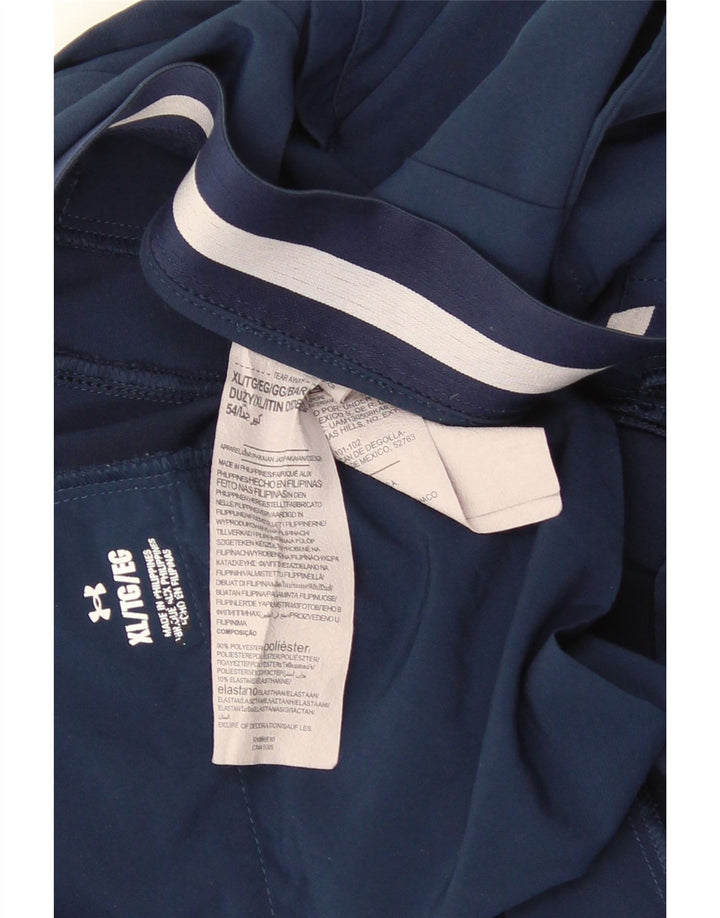 Calça de treino masculina Under Armour XL azul marinho poliéster