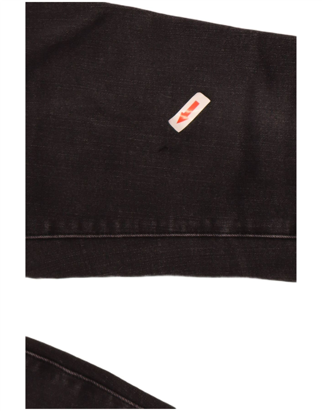 Jeans skinny feminino American Eagle US 8 médio W30 L26 algodão preto