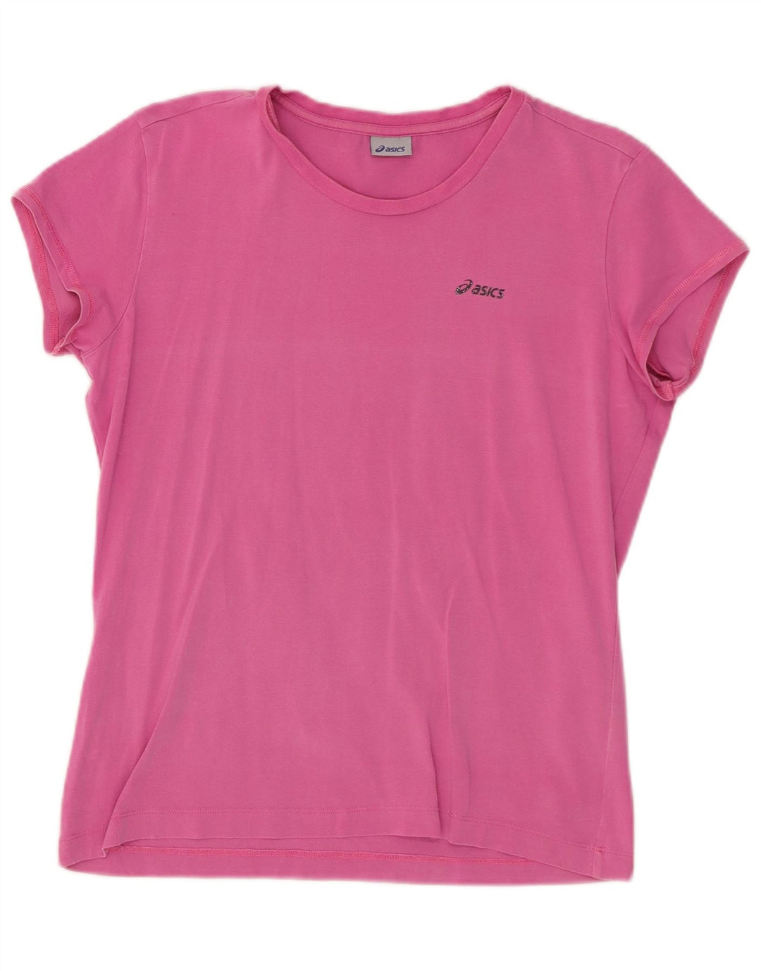 Camiseta feminina ASICS UK 18 XL algodão rosa