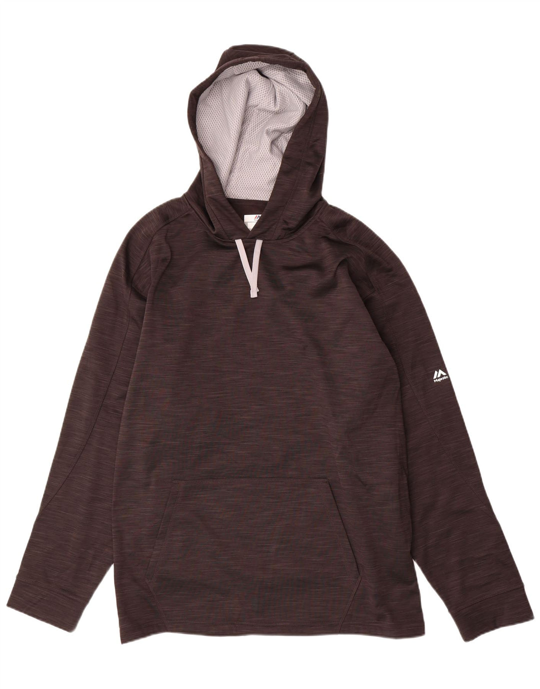 MAJESTIC moletom com capuz masculino XL poliéster cinza