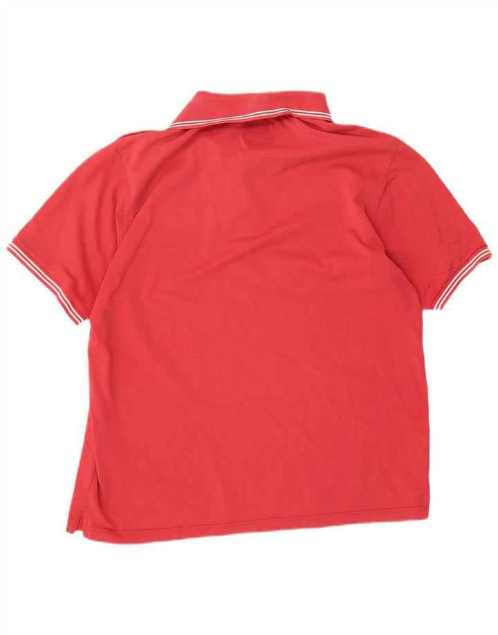 CAMPEÃO Camisa polo masculina Easy Fit grande vermelha