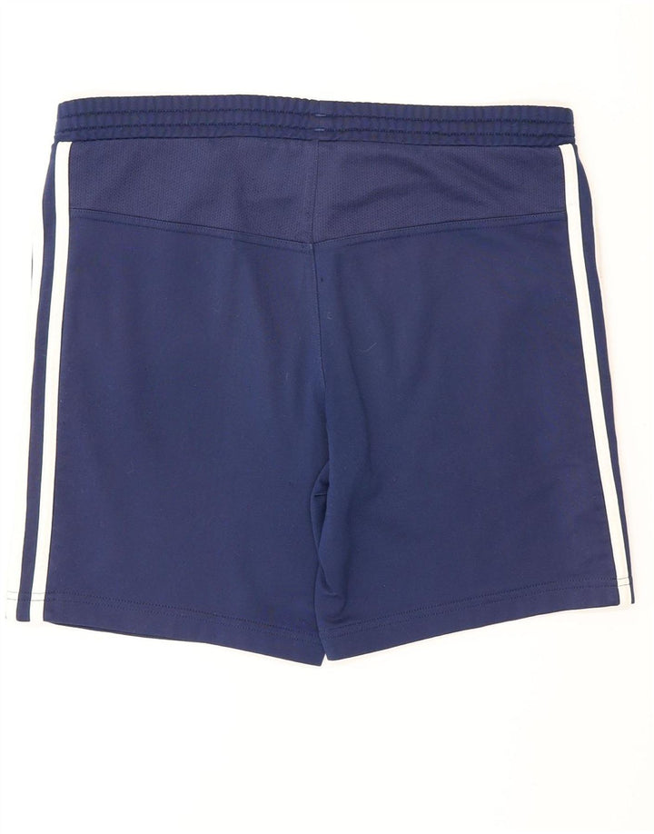 Shorts esportivos Adidas meninos 11-12 anos azul marinho