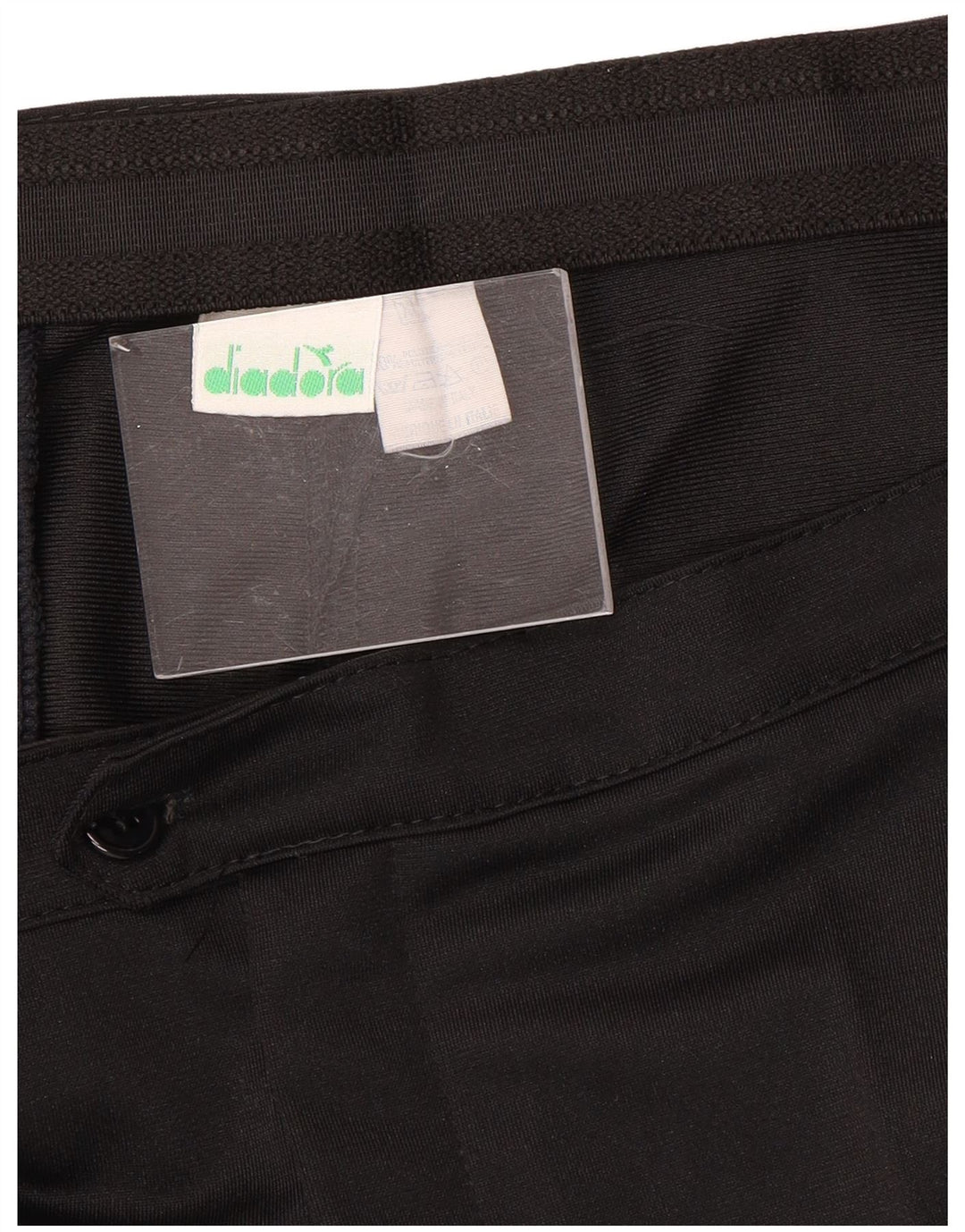 DIADORA Mens Chino Shorts XL W38 Poliéster Preto