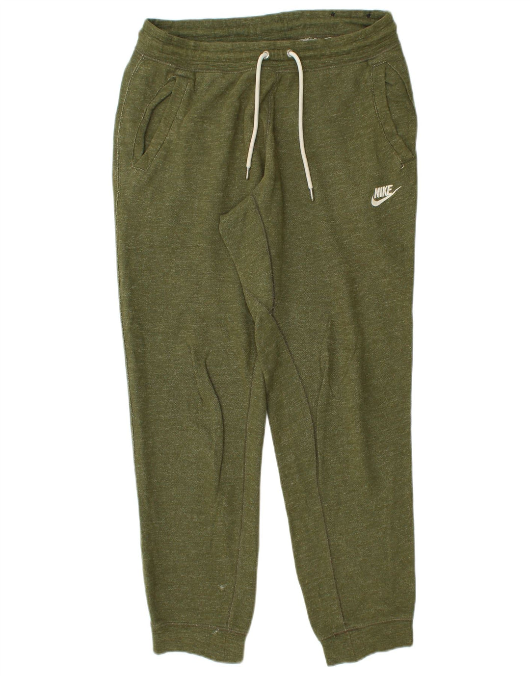 NIKE Mens Treino Calças Joggers Médio Algodão Verde