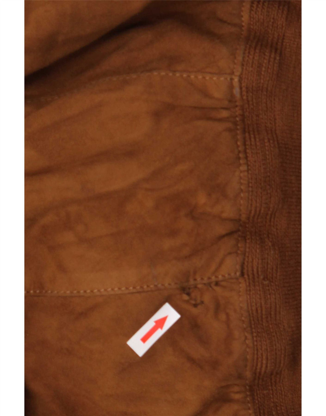 Jaqueta masculina vintage de camurça IT 48 bege médio