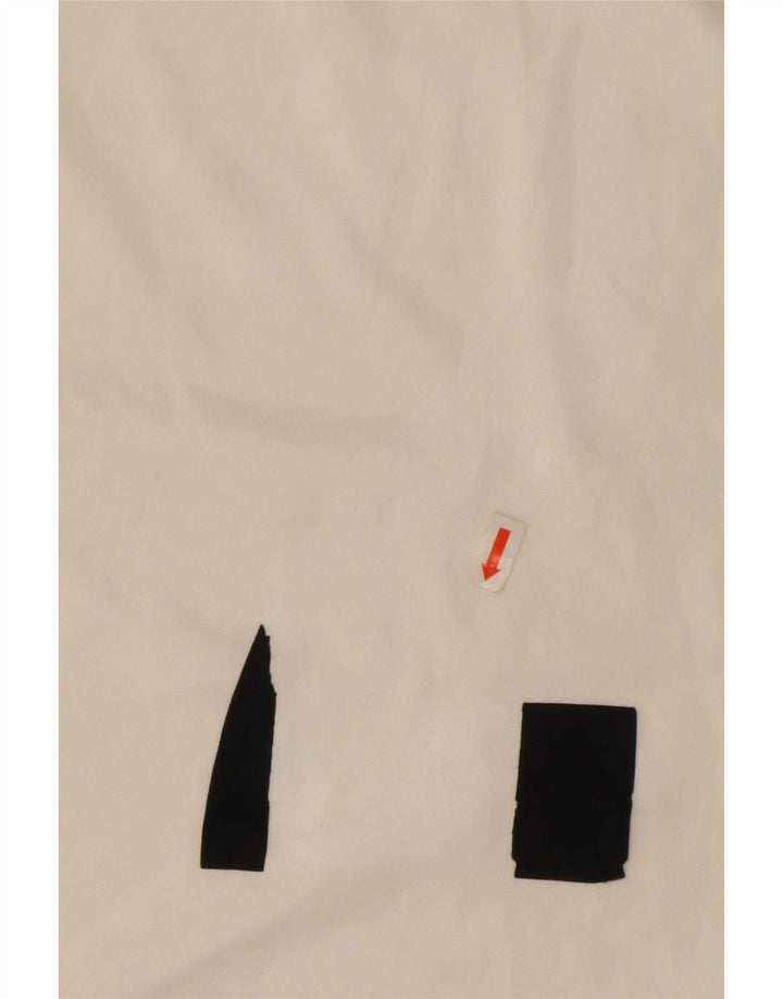 Camiseta masculina New Balance Top XL branco colorblock poliéster