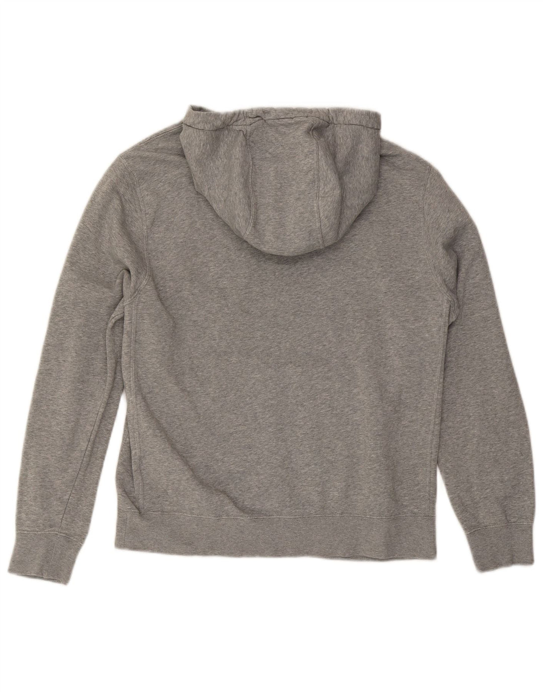 NIKE Mens Graphic Hoodie Jumper Médio Algodão Cinza