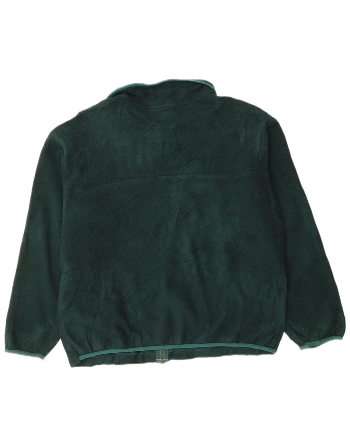 Jaqueta de lã feminina L.L.Bean UK 18 XL verde