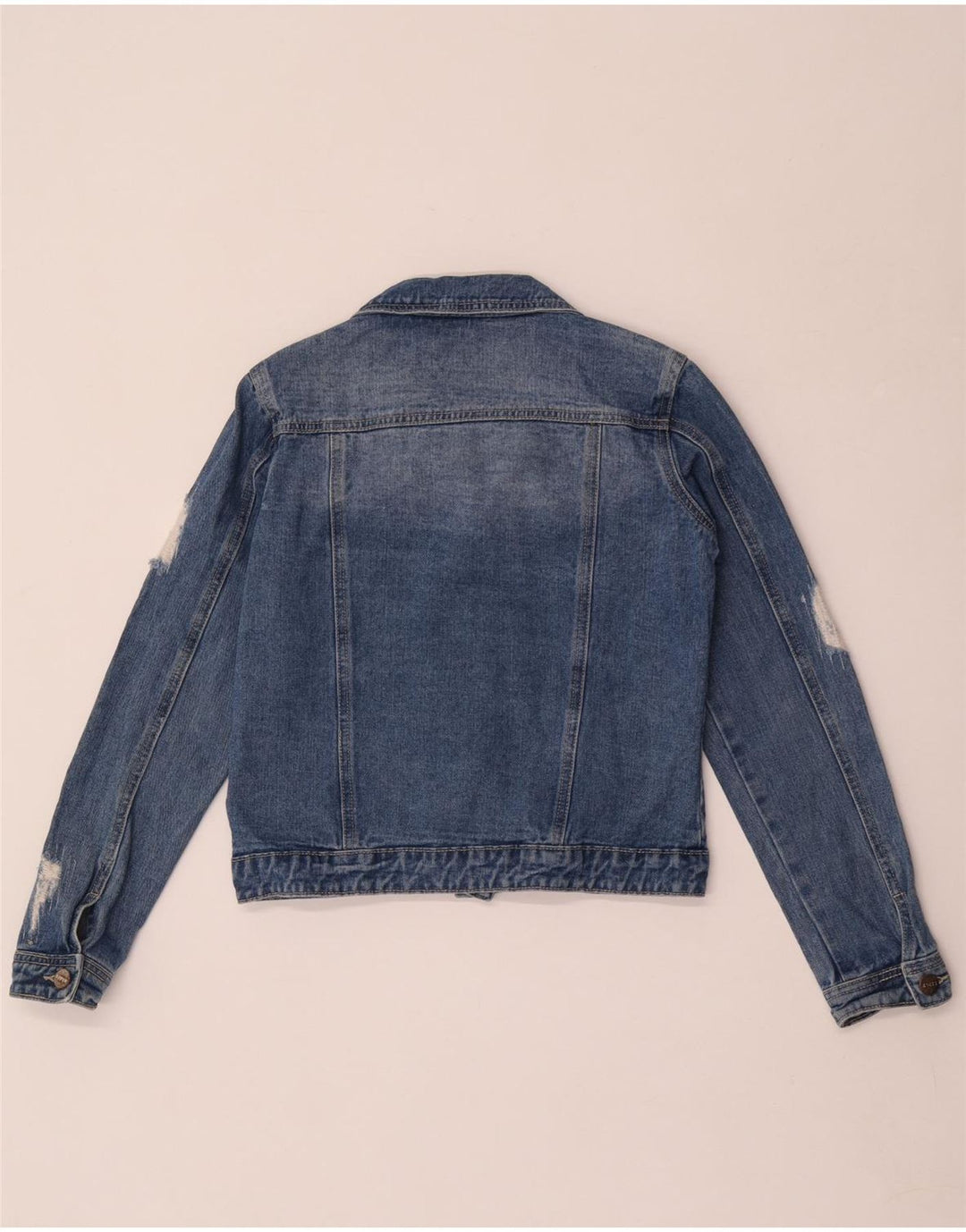 Jaqueta Jeans Lipsy Menina 13-14 Anos Azul Algodão