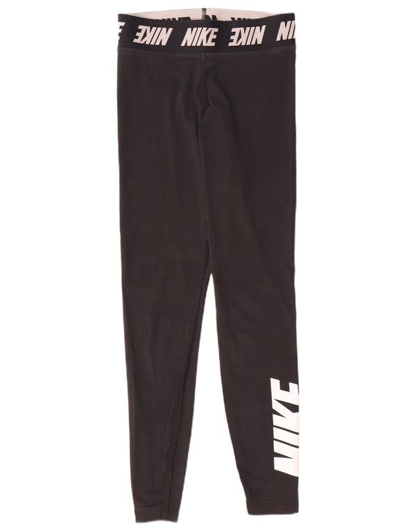 Leggings femininas Nike Graphic UK 12 médio preto algodão