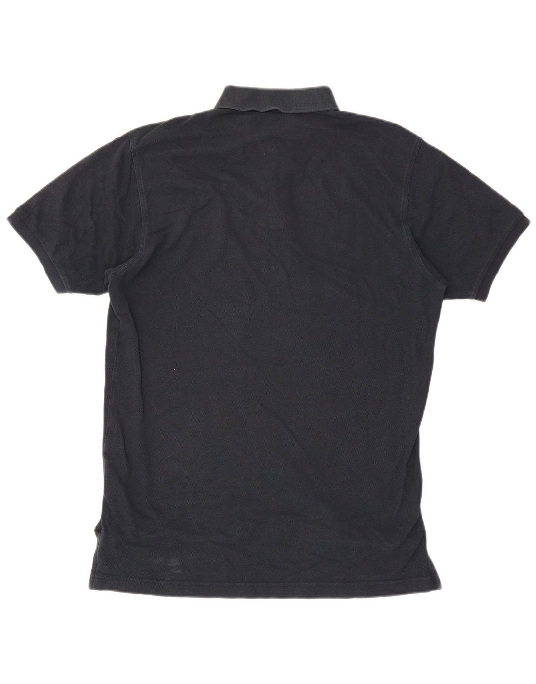 Camisa polo masculina Gant grande algodão preto