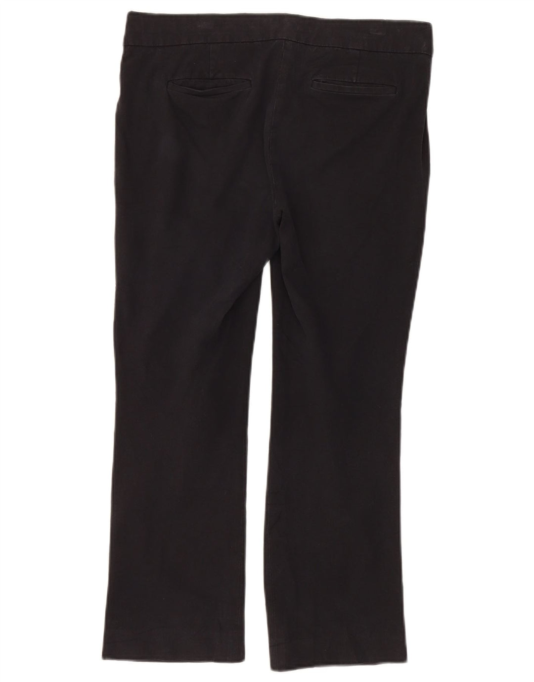 J. Crew Calça feminina Campbell Bootcut cortada US 4 pequena W32 L25 preta