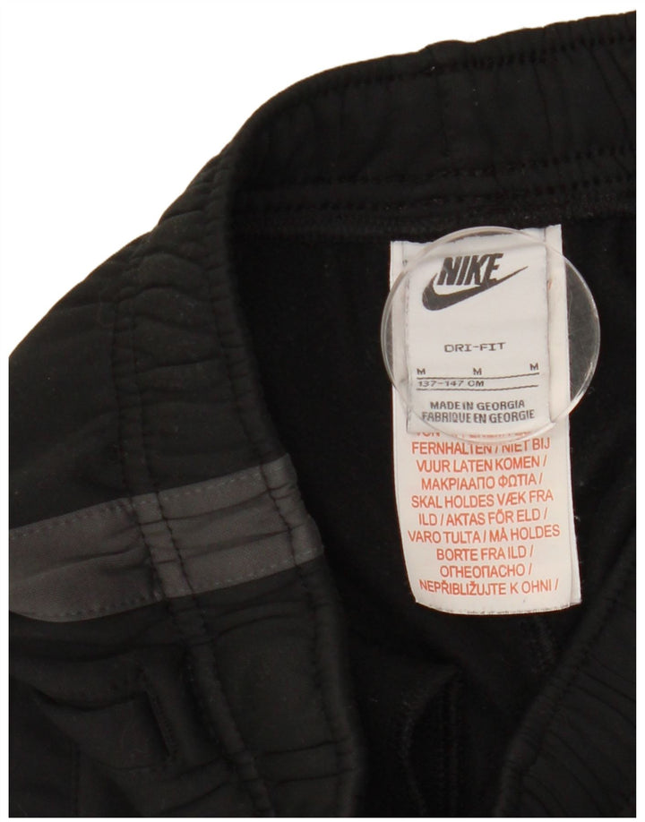 Nike Meninos Dri Fit Calças de treino Joggers 10-11 anos Médio Preto