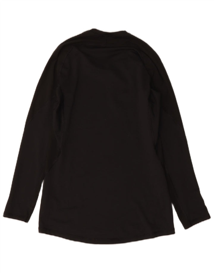 Adidas Feminino Climacool Graphic Top Manga Longa Reino Unido 12 Médio Preto