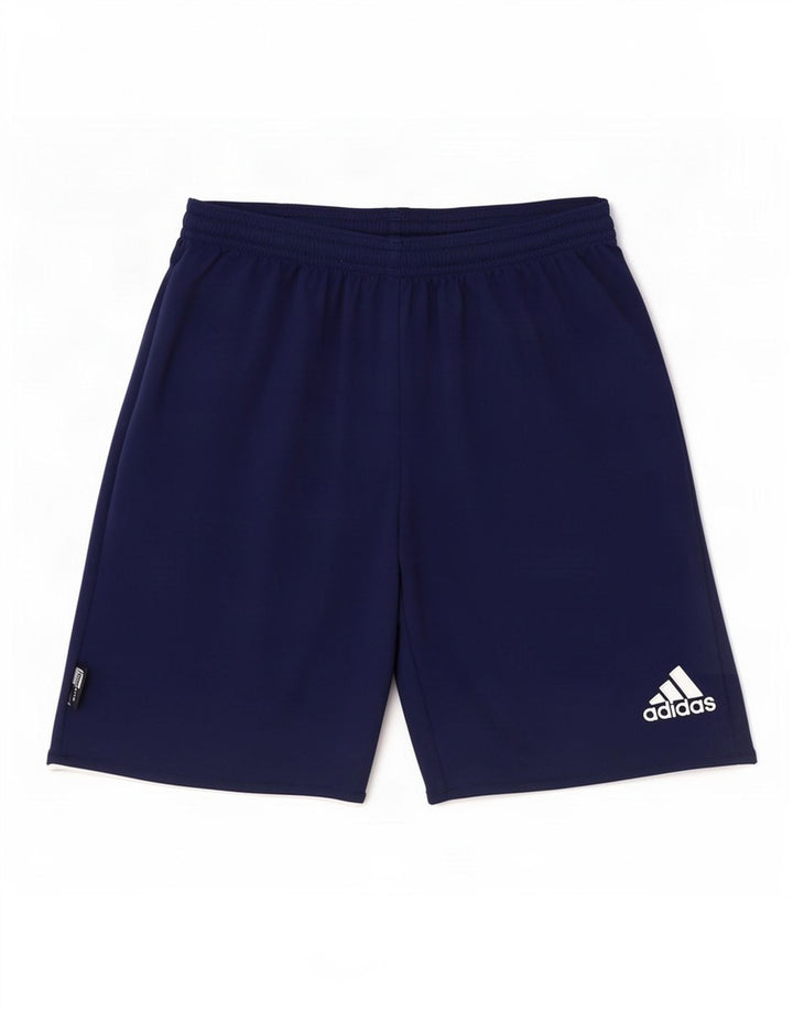 Adidas Masculino Climalite Sport Shorts Pequeno Azul Marinho Poliéster