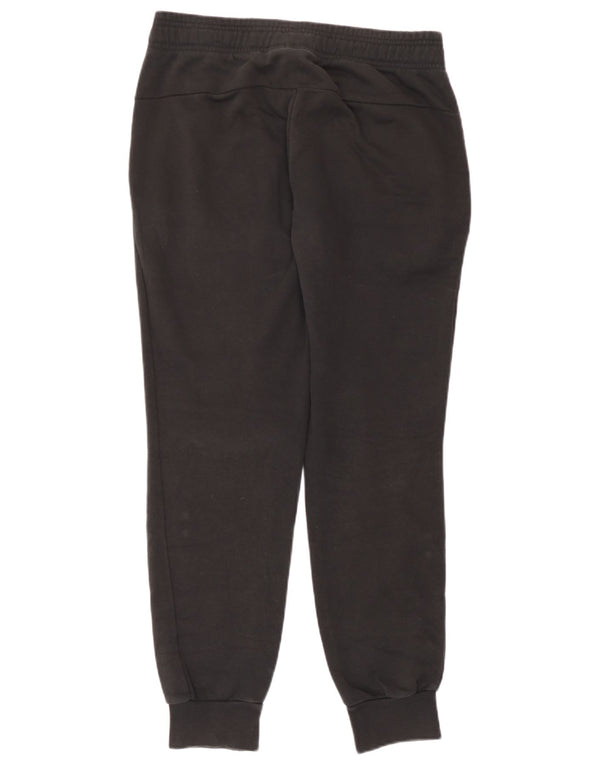 Calça de treino feminina Adidas Joggers UK 8/10 pequeno algodão preto