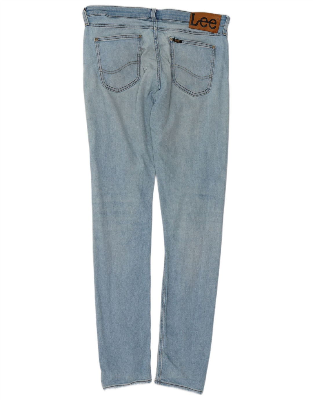 LEE Masculino Malone Skinny Jeans W34 L34 Azul Algodão