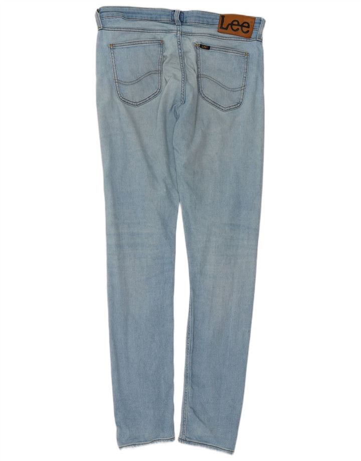 LEE Masculino Malone Skinny Jeans W34 L34 Azul Algodão