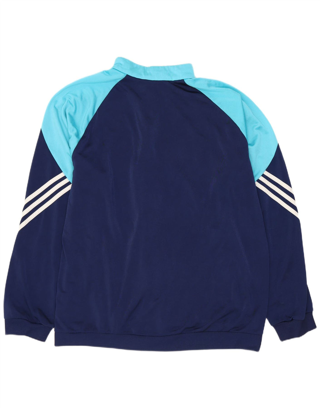 ADIDAS Mens Full Tracksuit XL Azul Marinho Colourblock Poliéster