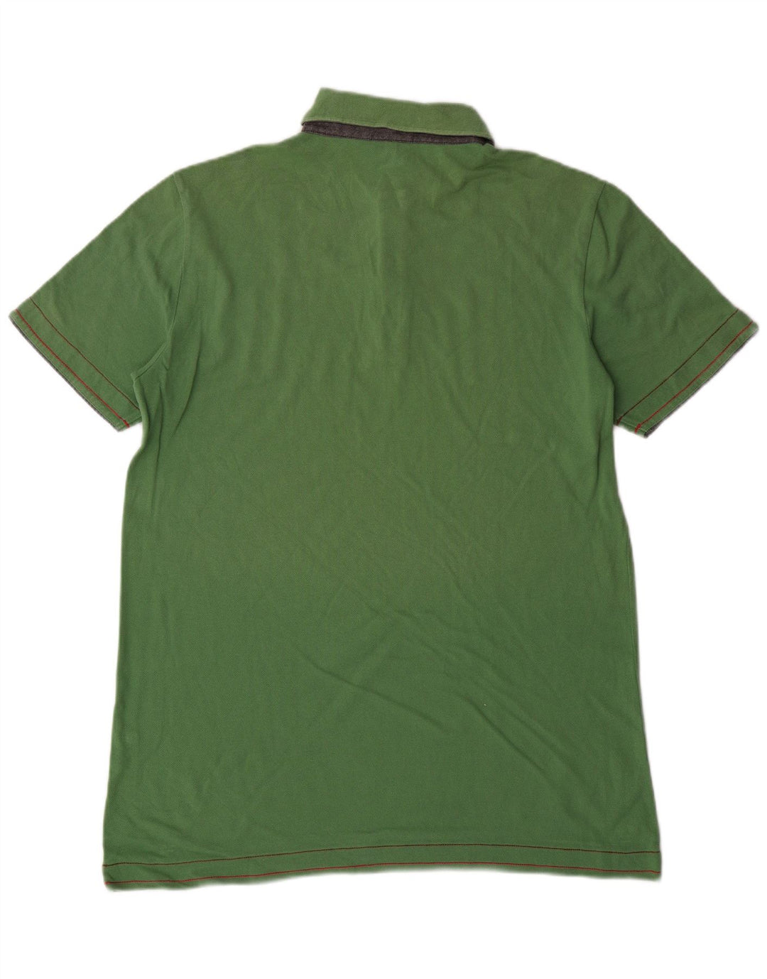 Camisa polo masculina TRUSSARDI JEANS grande algodão verde