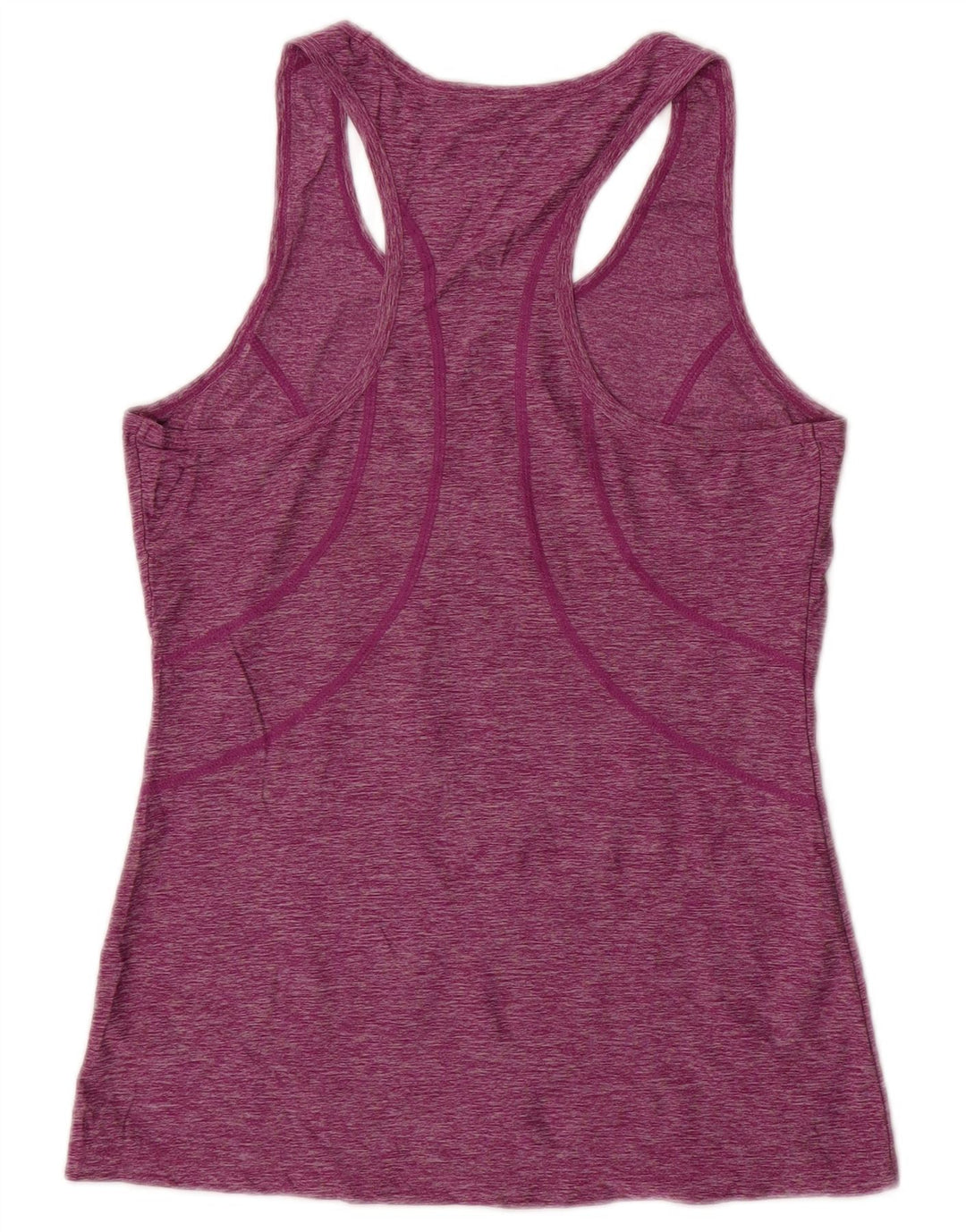 Colete feminino REEBOK UK 6 XS poliéster manchado roxo