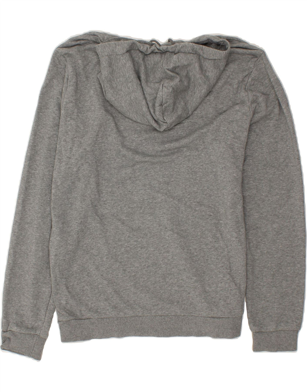 PUMA Mens Graphic Hoodie Jumper Large Grey Polyester Vintage Puma and Second-Hand Puma from Messina Hembry 