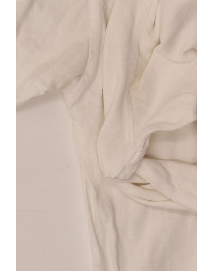 Camiseta masculina Reebok Top médio algodão branco