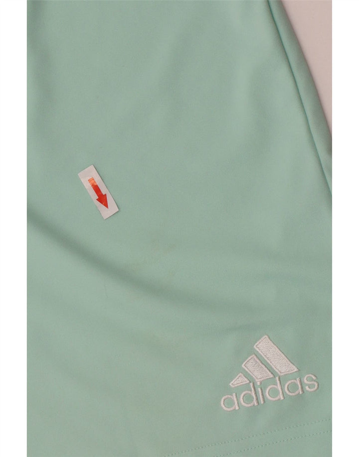 Adidas Mens Sport Shorts Poliéster Verde Médio