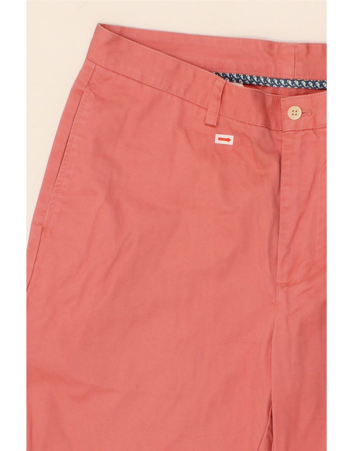 VINEYARD VINES Mens Straight Chino Trousers W35 L30 Pink Cotton Vintage Vineyard Vines and Second-Hand Vineyard Vines from Messina Hembry 