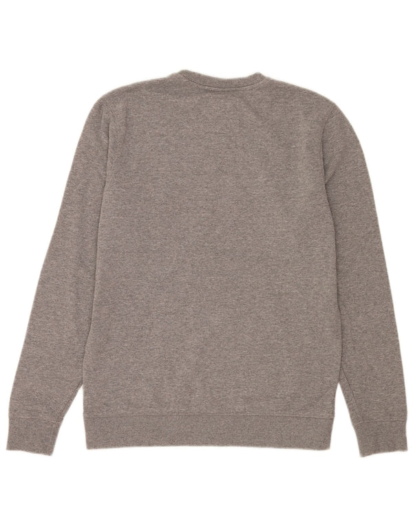 Vans Mens Graphic Regular Fit Sweatshirt Jumper XS Grey Flecked Cotton
