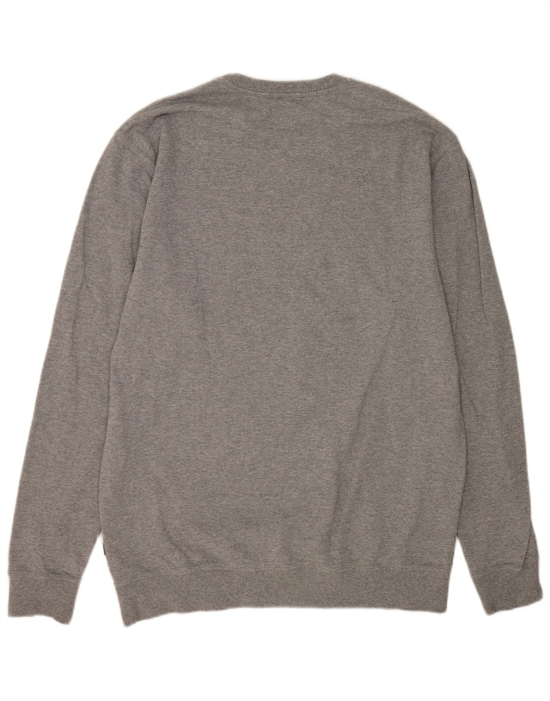Vans Mens Graphic Moletom Jumper XL Cinza Flecked Algodão