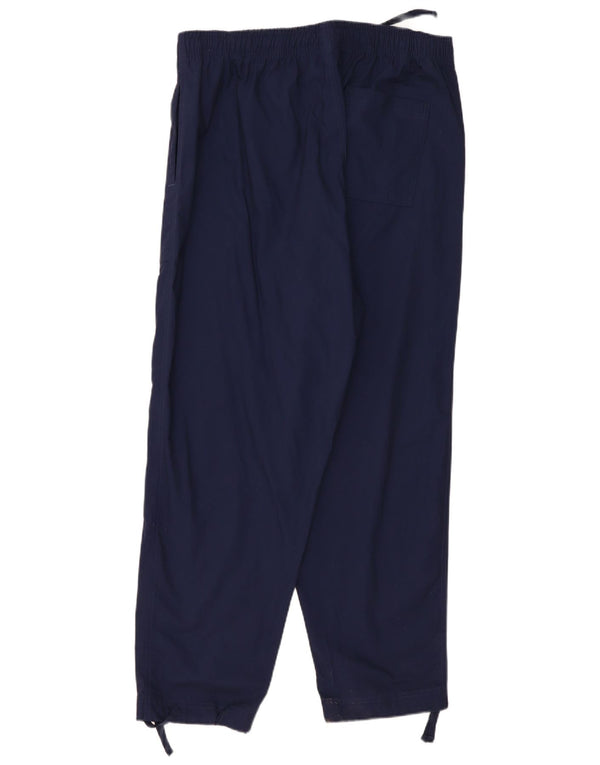 Nike Mens Joggers Calças XL W38 L31 Azul Marinho Algodão
