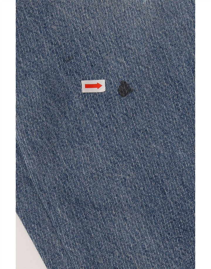 LEE Masculino Brooklyn Straight Jeans W36 L30 Azul Algodão