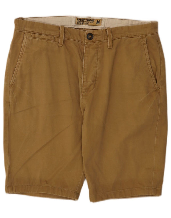 Superdry Mens Chino Shorts Médio W32 Algodão Bege