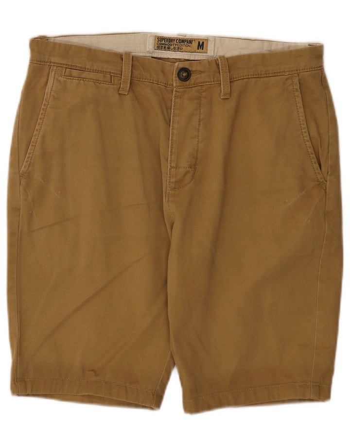 Superdry Mens Chino Shorts Médio W32 Algodão Bege